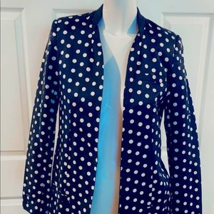 Polka-Dot Blazer
